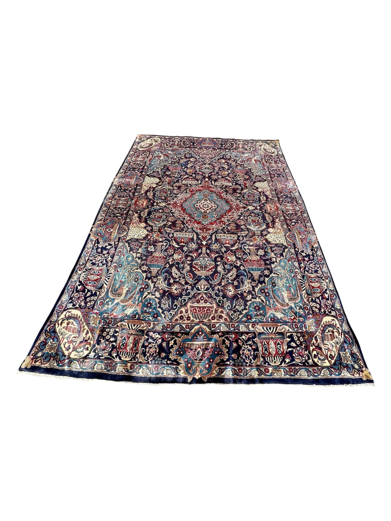 Grand tapis persan fait main 396cm x 289cm