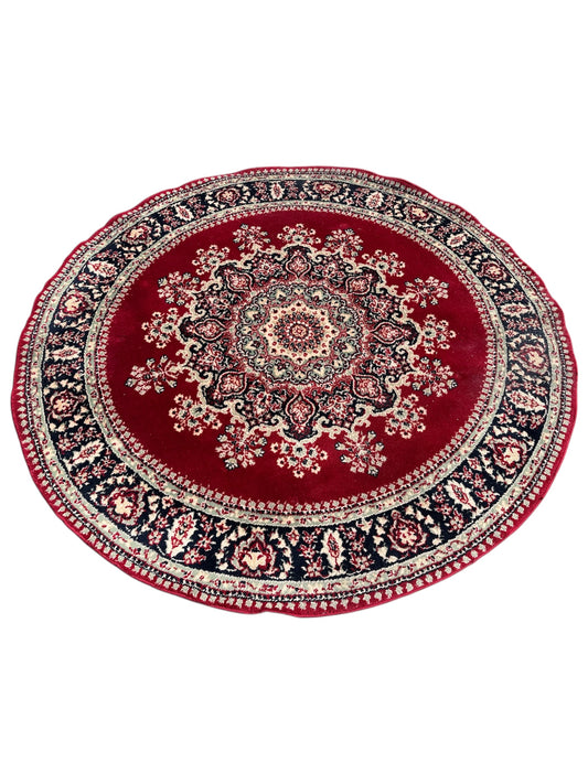 Tapis de style oriental rond