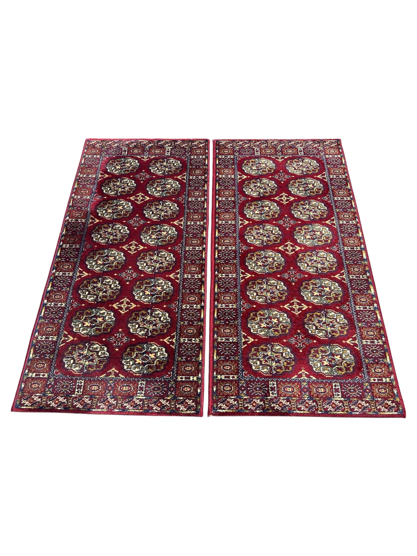 Paire de tapis orientaux 150cm x 70cm
