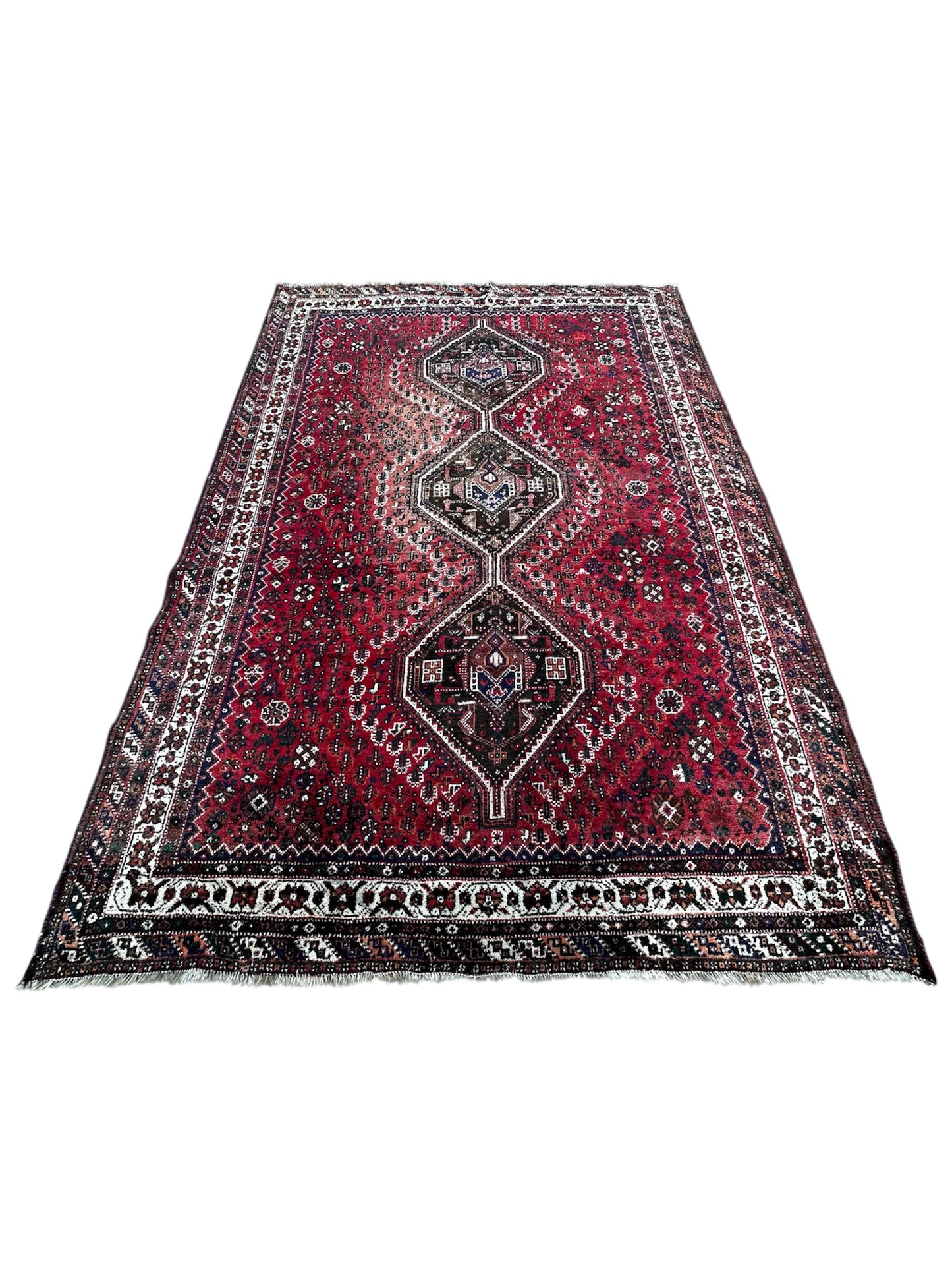 Tapis Shiraz fait main 3m x 2m