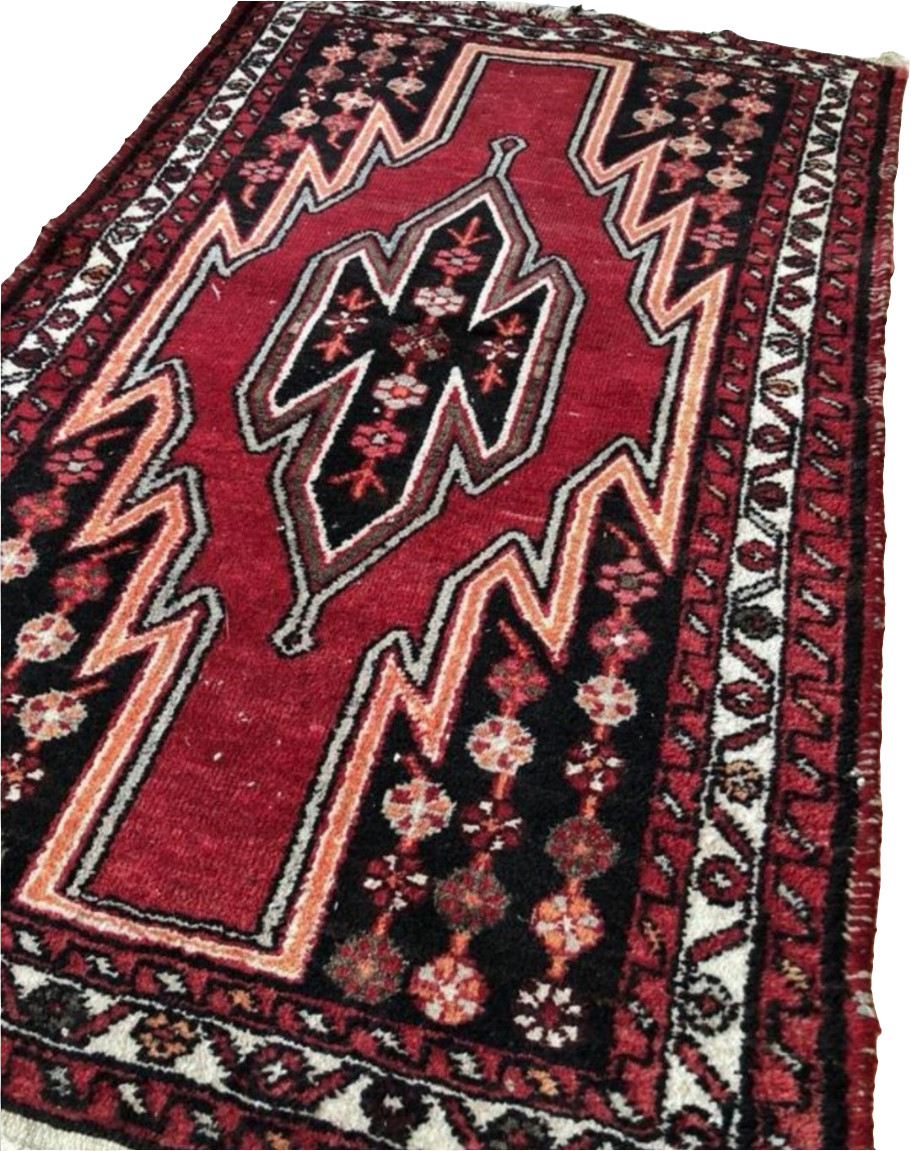 Tapis persan fait main 1,3m x 0,8m