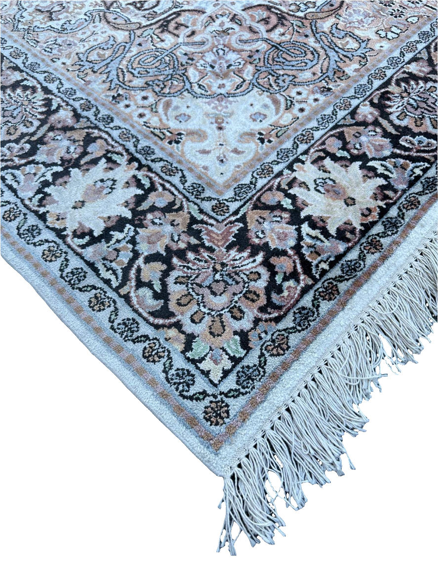 Tapis persan en soie 2,2m x 1,5cm