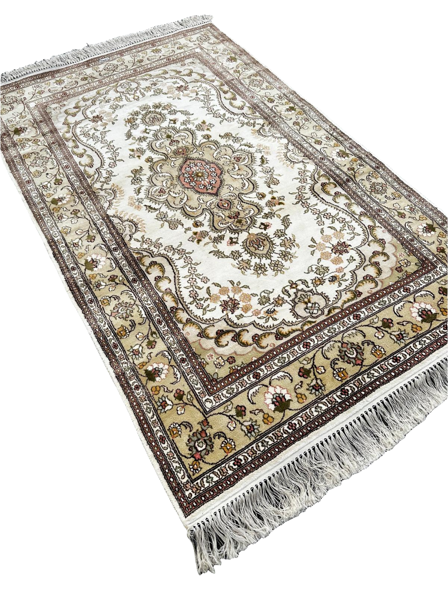 Tapis Hereke en soie 170cm x 100cm