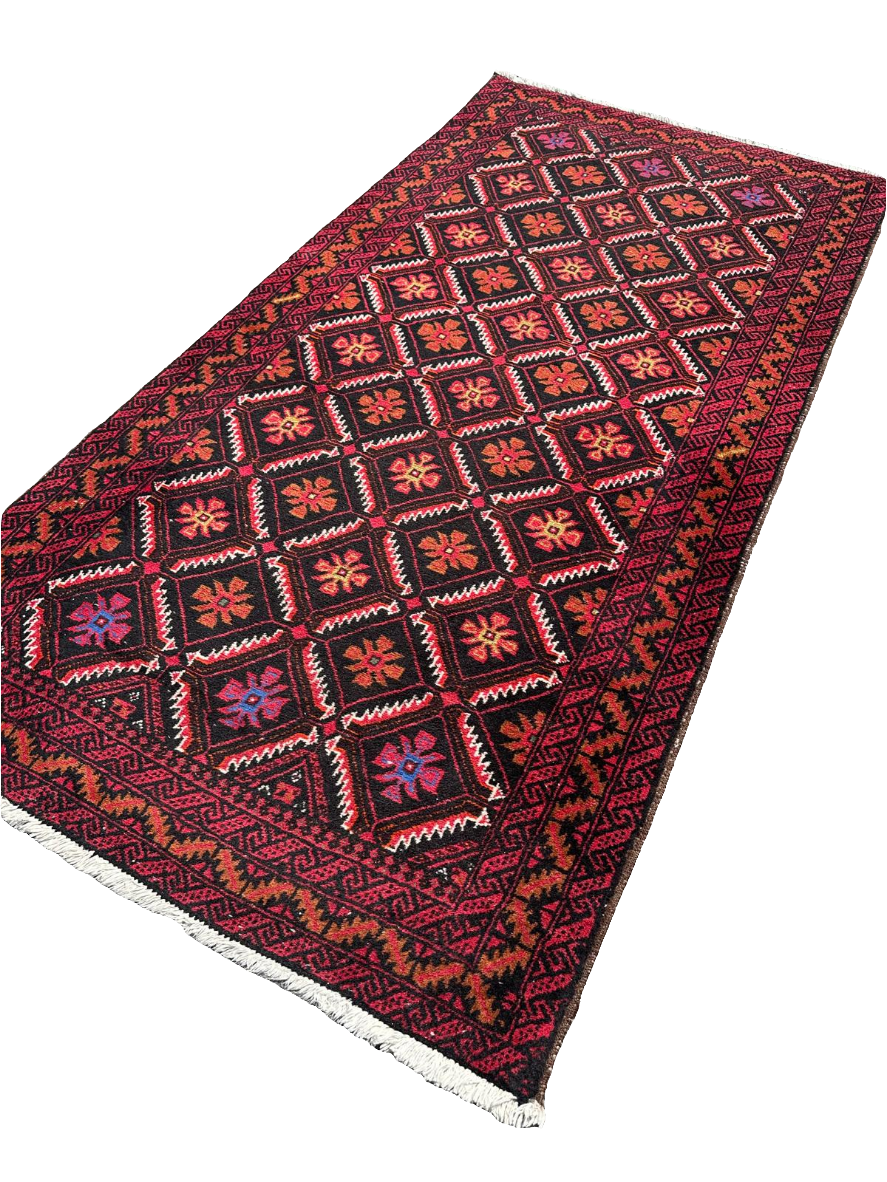 Tapis Afghan Baloutch 194cm x 98cm