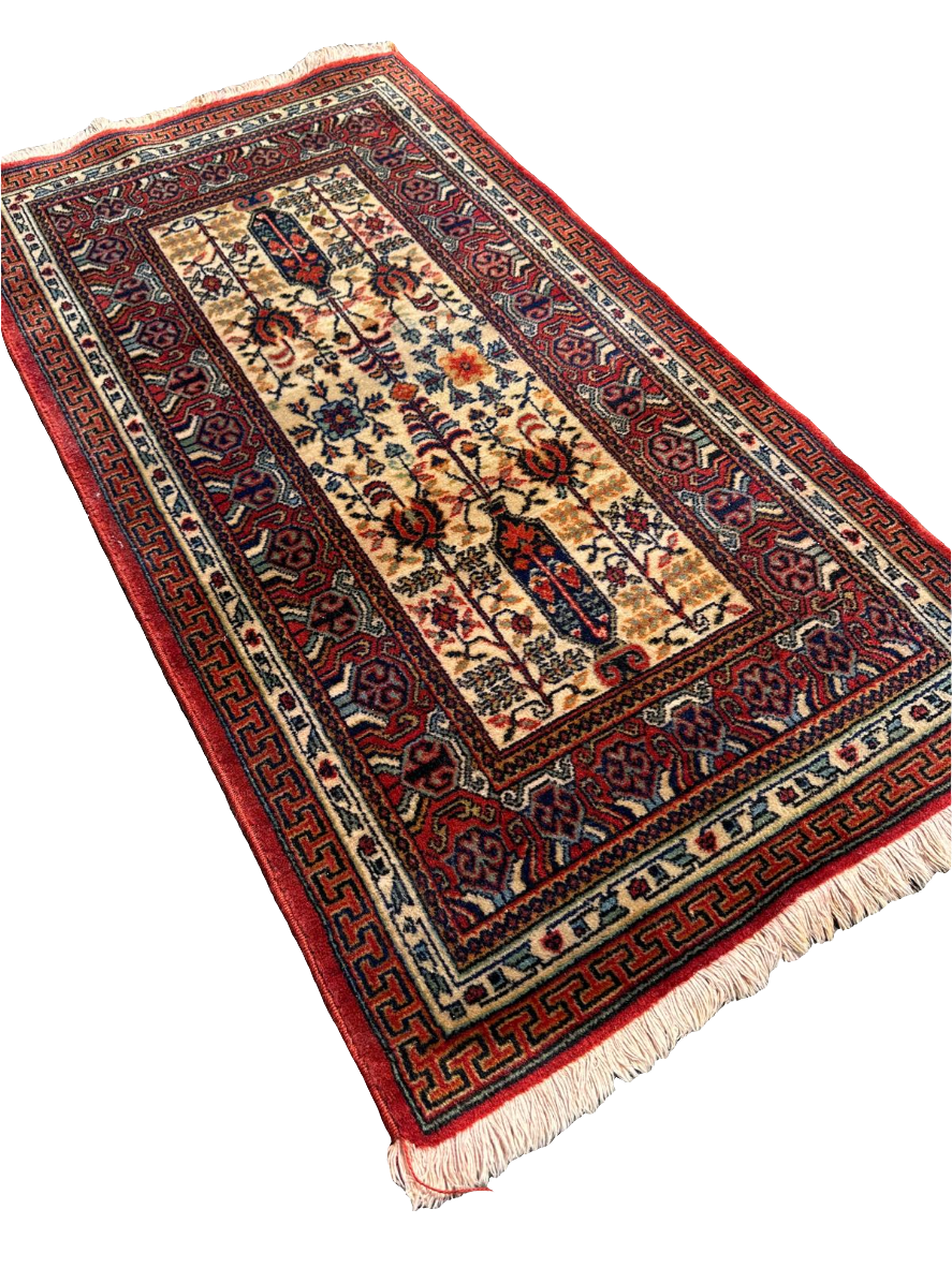 Paire de tapis de style oriental 140cm x 70cm