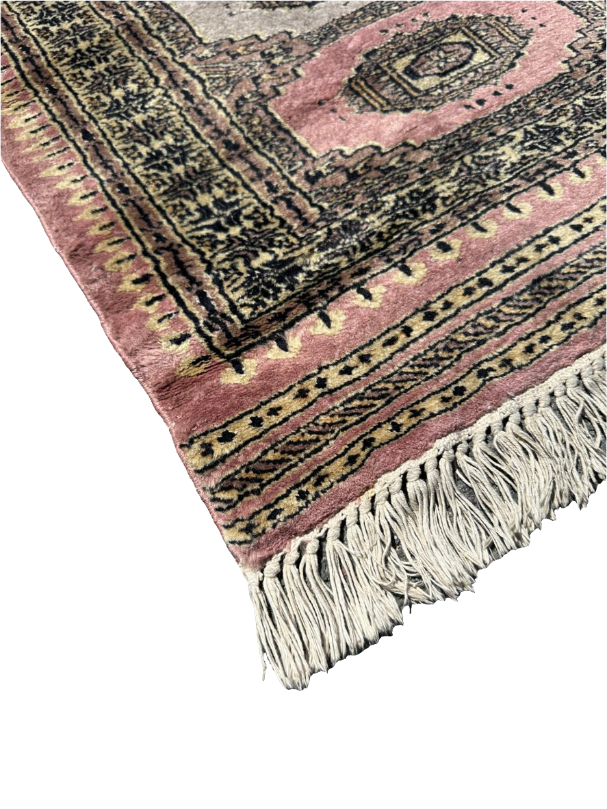 Tapis pakistanais fait main 100cm x 60cm