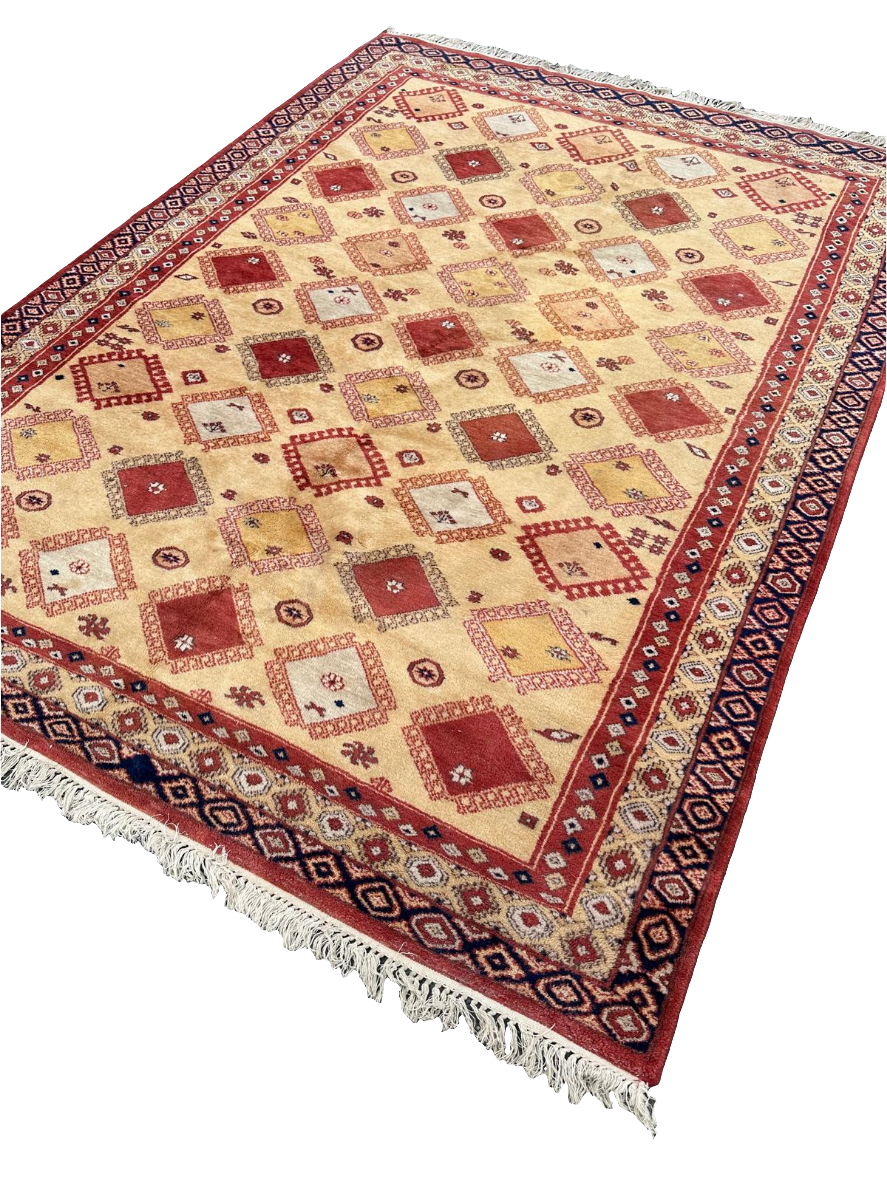 Tapis pakistanais fait main 230cm x 167cm