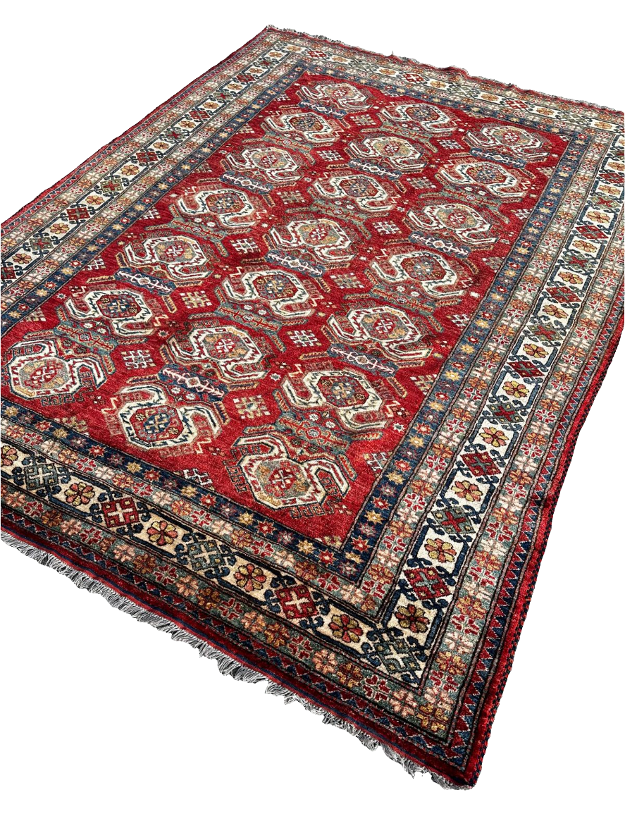 Grand tapis Afghan fait main - 310cm x 236