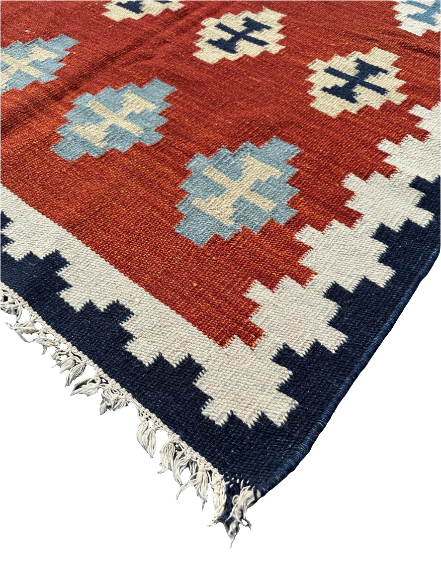 Tapis kilim fait main 187cm x 122cm