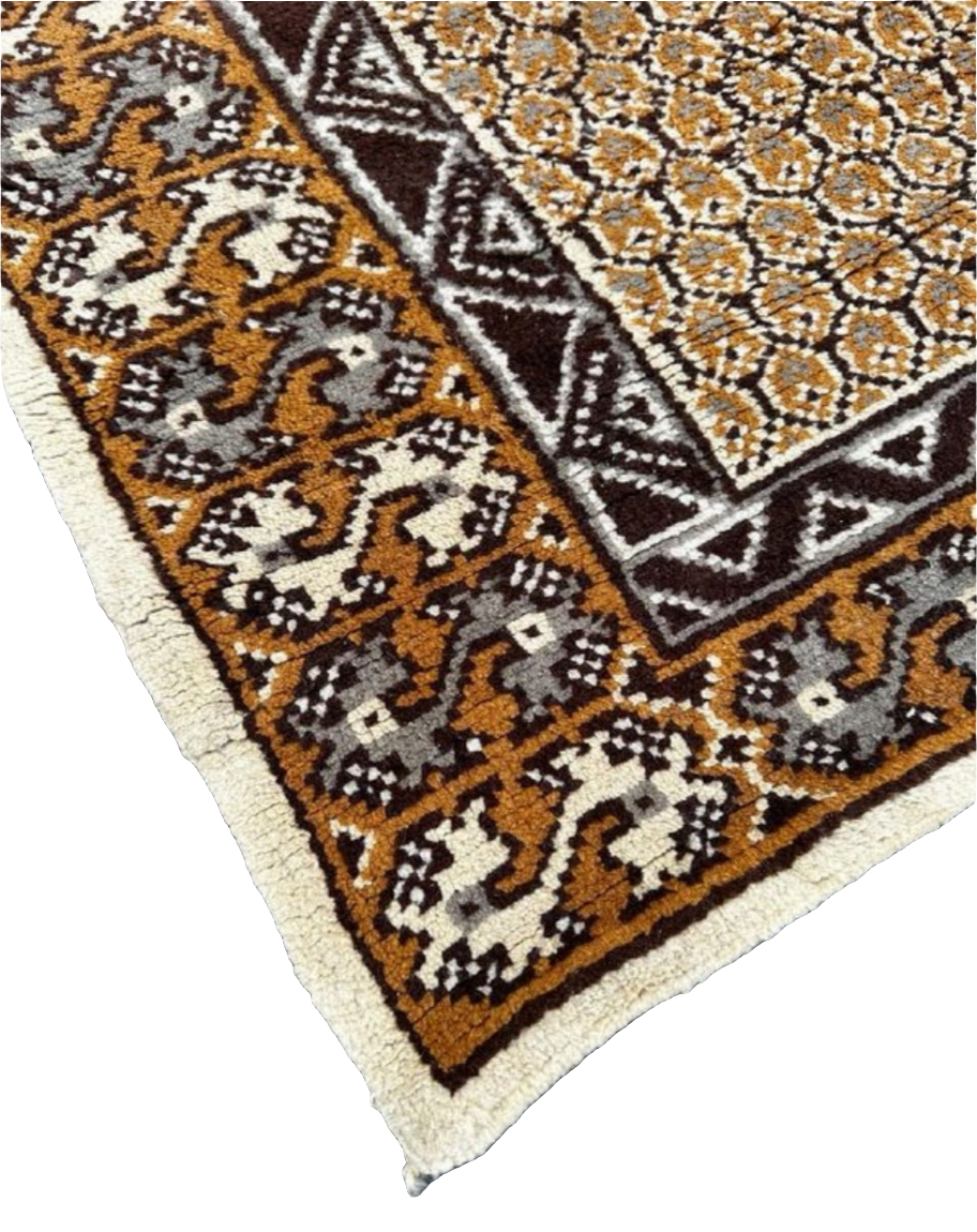 Tapis tunisien fait main 1,9m x 1m