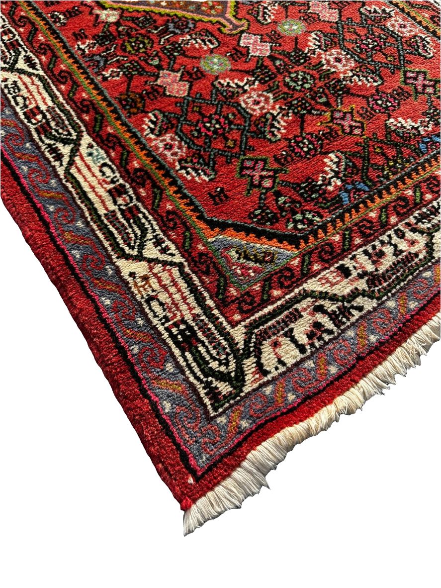 Tapis persan noué à la main 130cm x 70cm