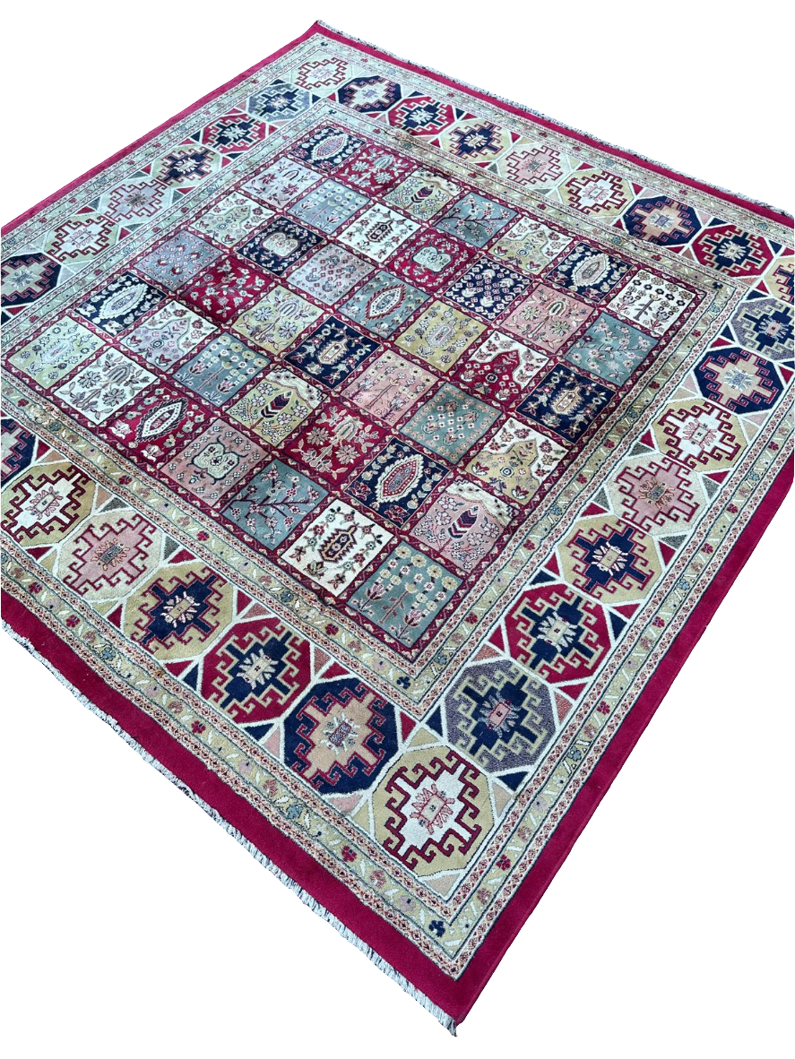 Tapis oriental carré 2m x 2m