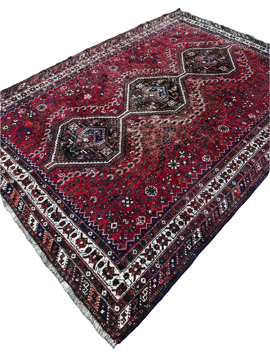Tapis Shiraz fait main 3m x 2m