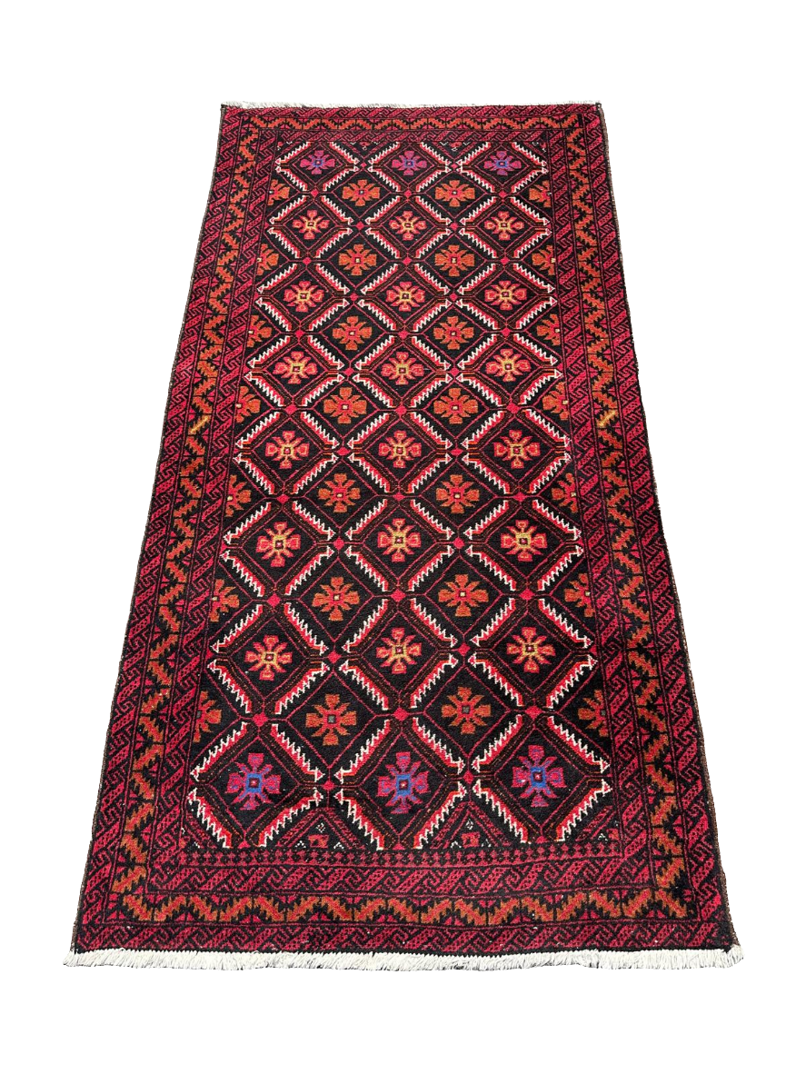 Tapis Afghan Baloutch 194cm x 98cm
