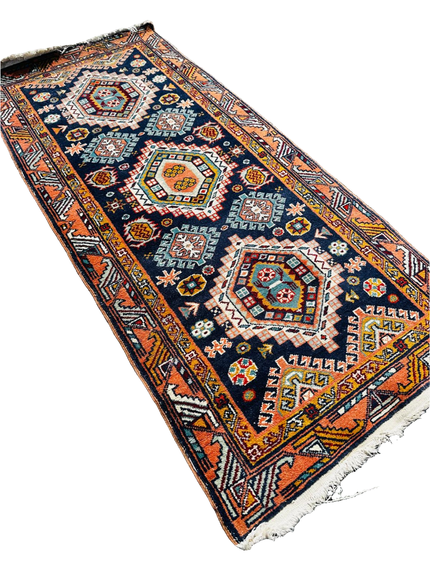 Tapis persan fait main 140cm x 60cm