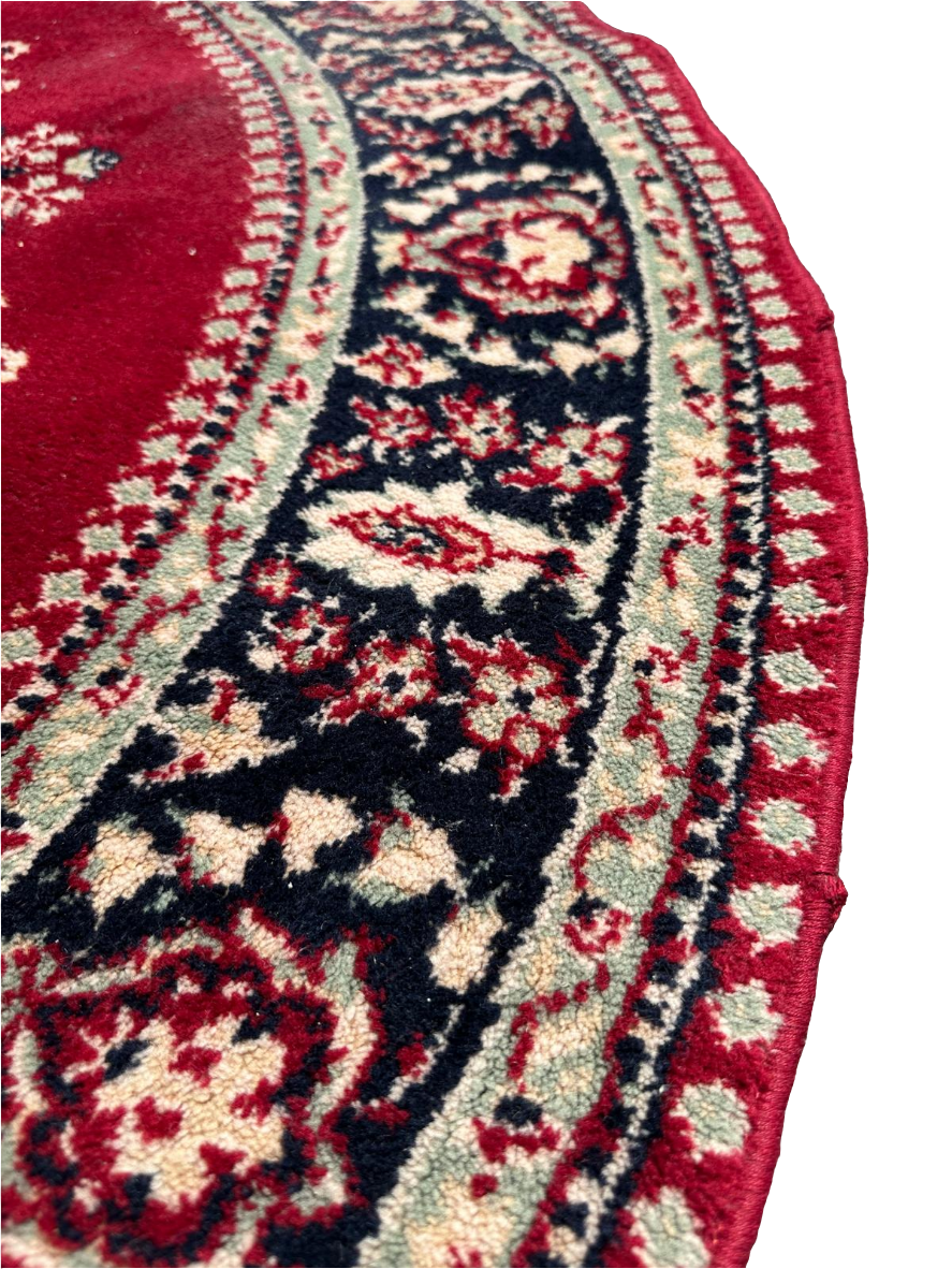 Tapis de style oriental rond