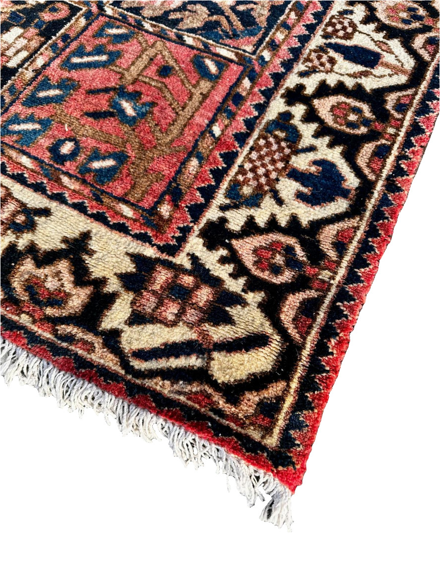 Grand tapis Bakhtiar fait main - 154cm x 298cm