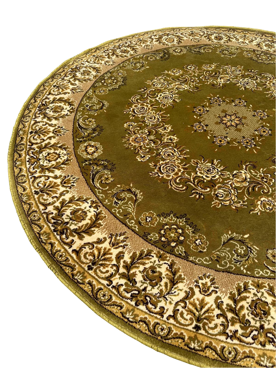 Tapis de style Oriental rond