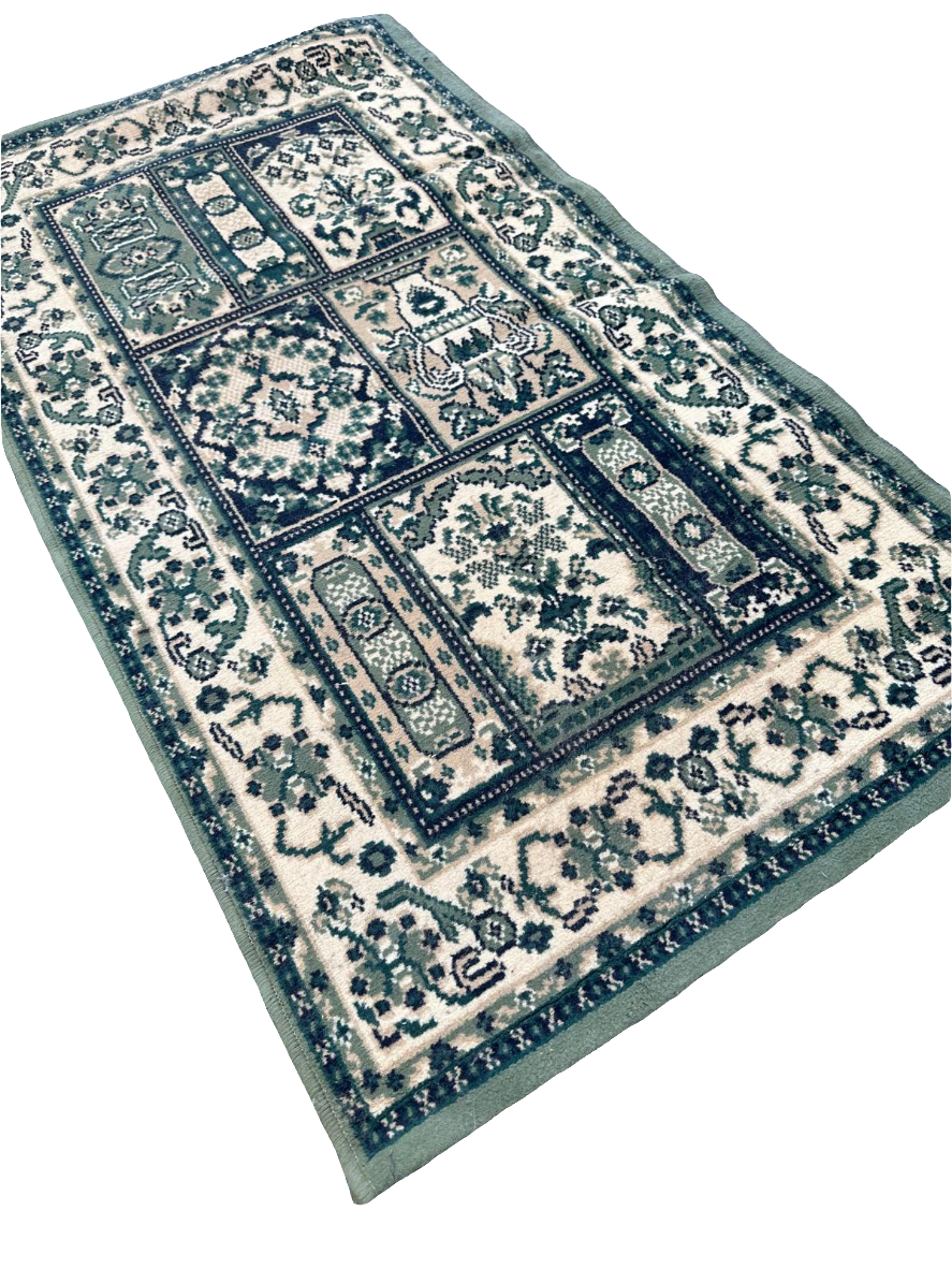 Tapis vintage de style oriental 135cmx 76cm