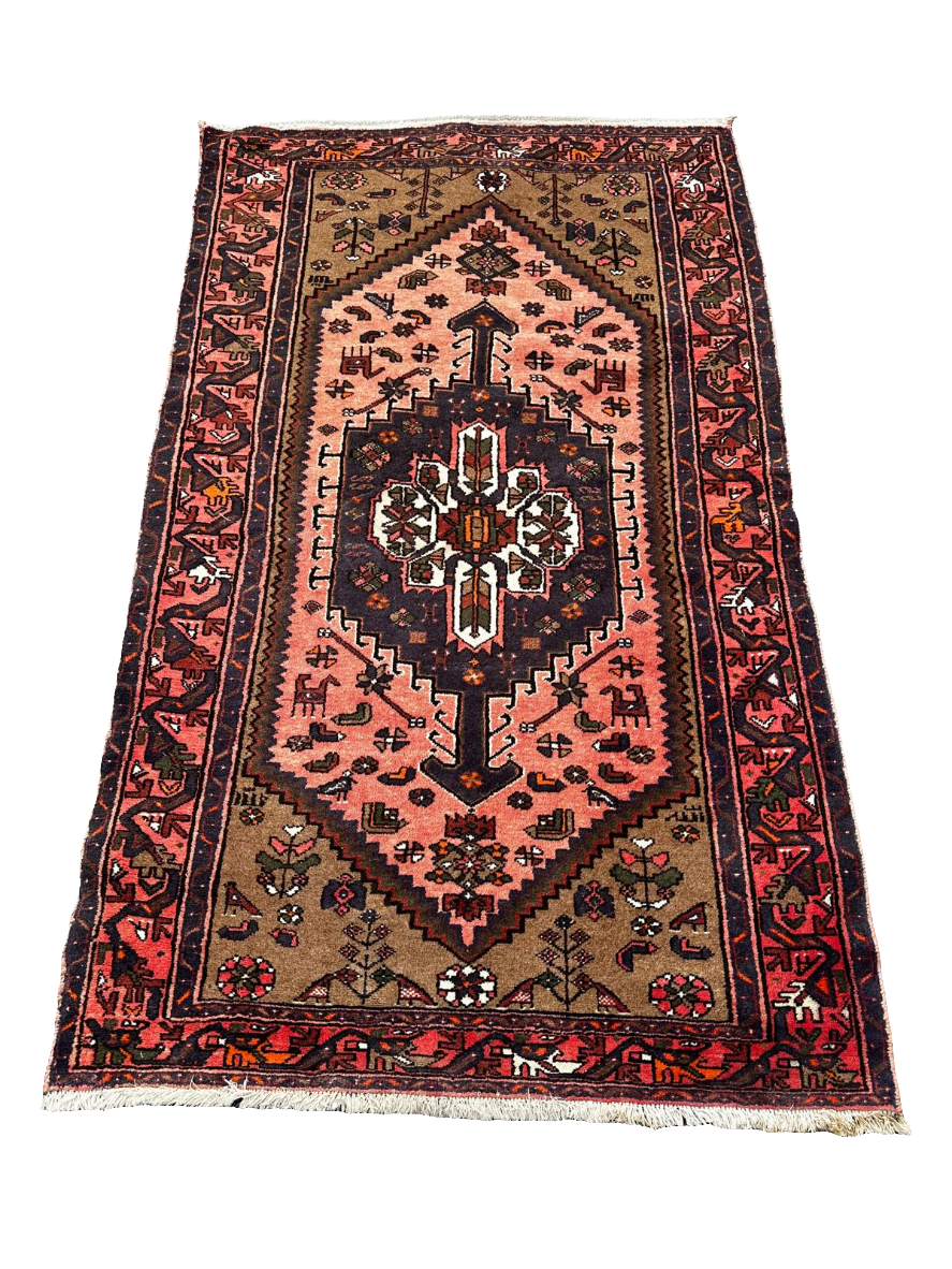 Tapis Hamadan fait main 200cm x 120cm