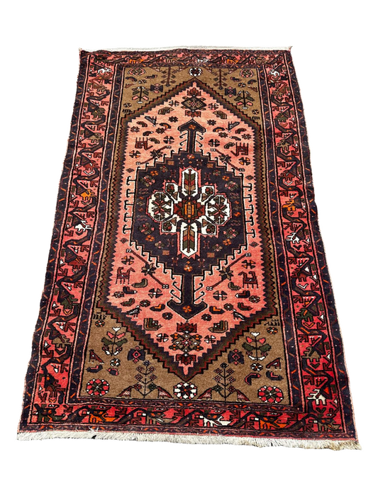 Tapis Hamadan fait main 200cm x 120cm
