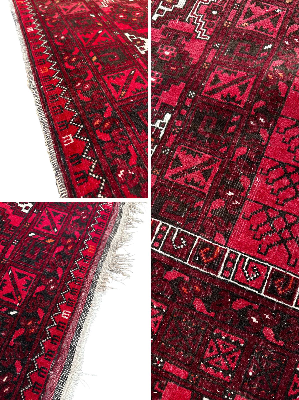 Tapis Afghan fait main 160cm x 240cm