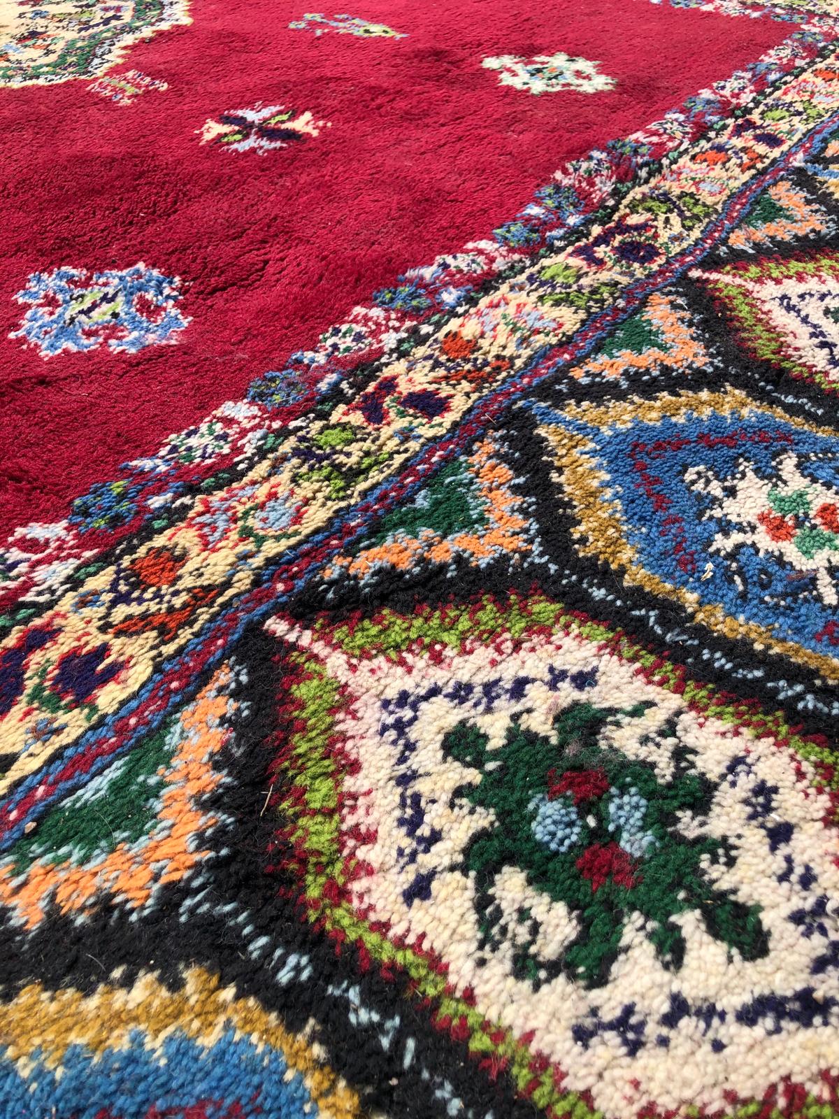 Grand tapis marocain 3,3m x 2,3m