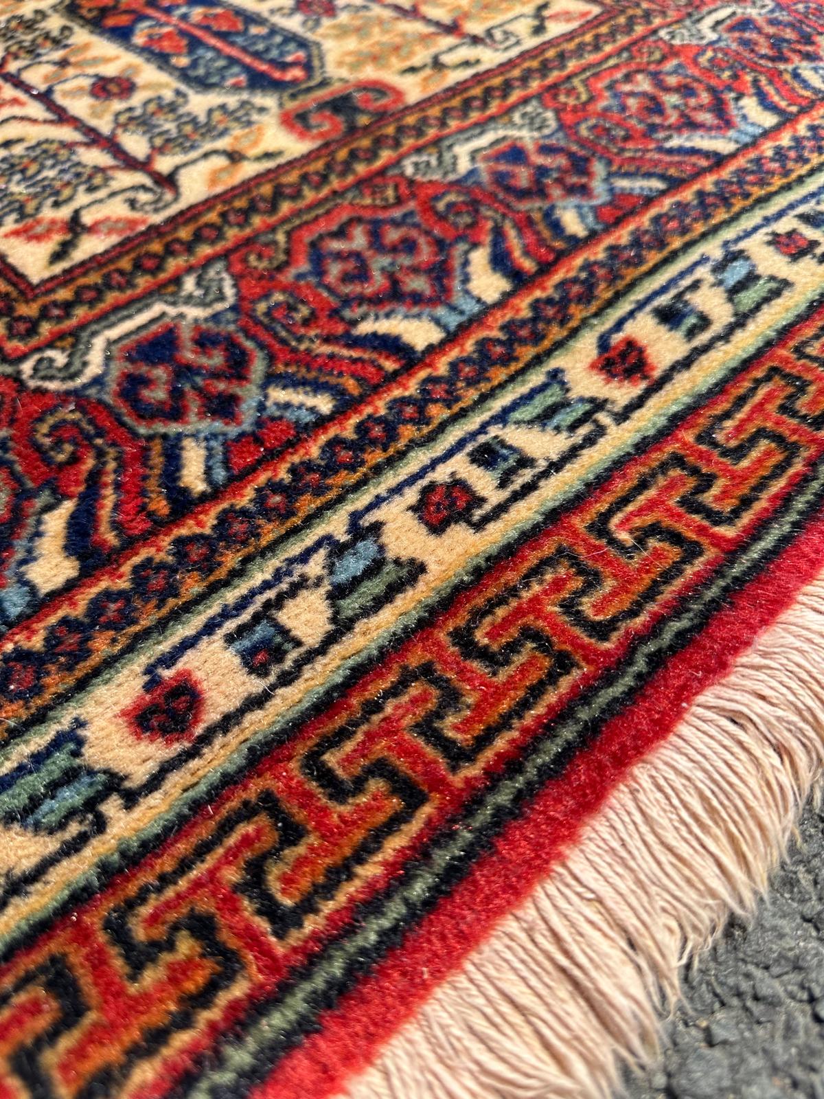 Paire de tapis de style oriental 140cm x 70cm