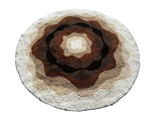 Tapis rond design 210cm de diamètre