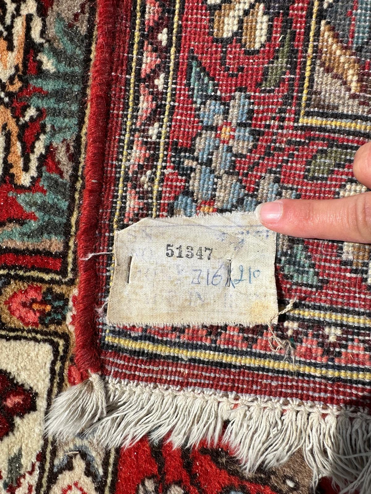 Grand Tapis persan fait main 320cm x 210cm