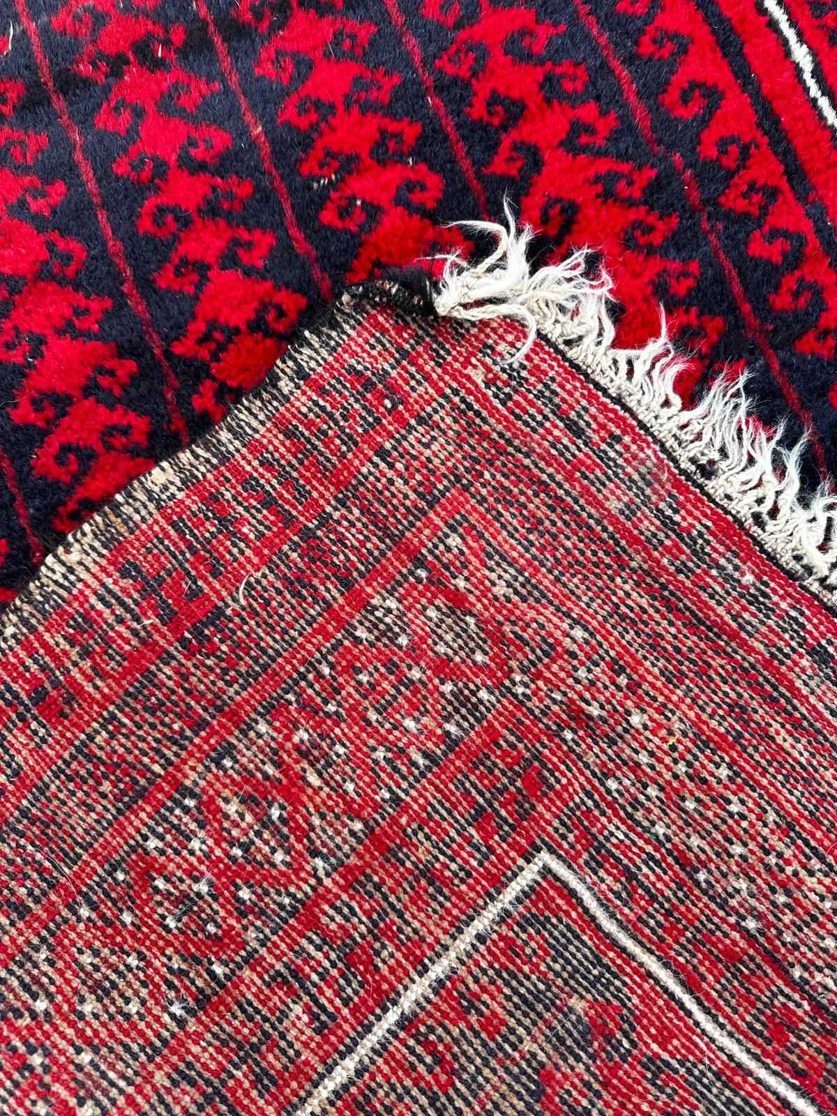 Tapis Afghan fait main 150cm x 90cm