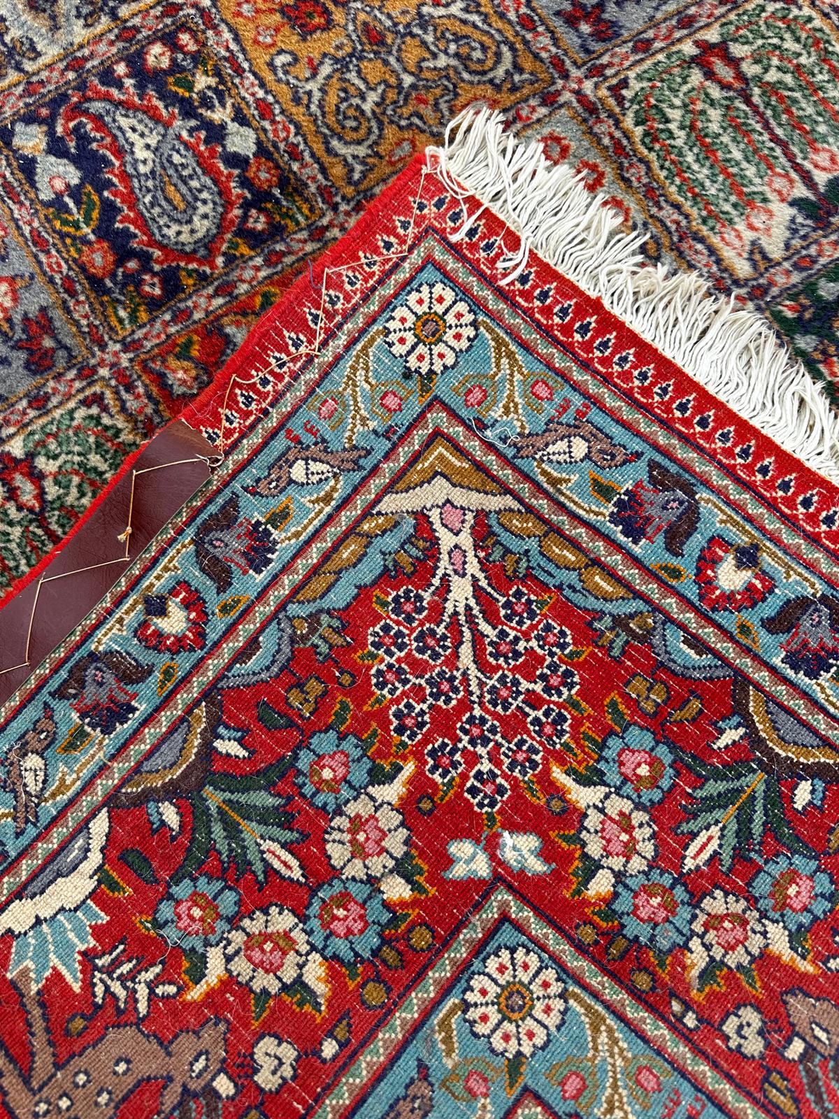 Tapis persan en laine et soie 2m x 3m