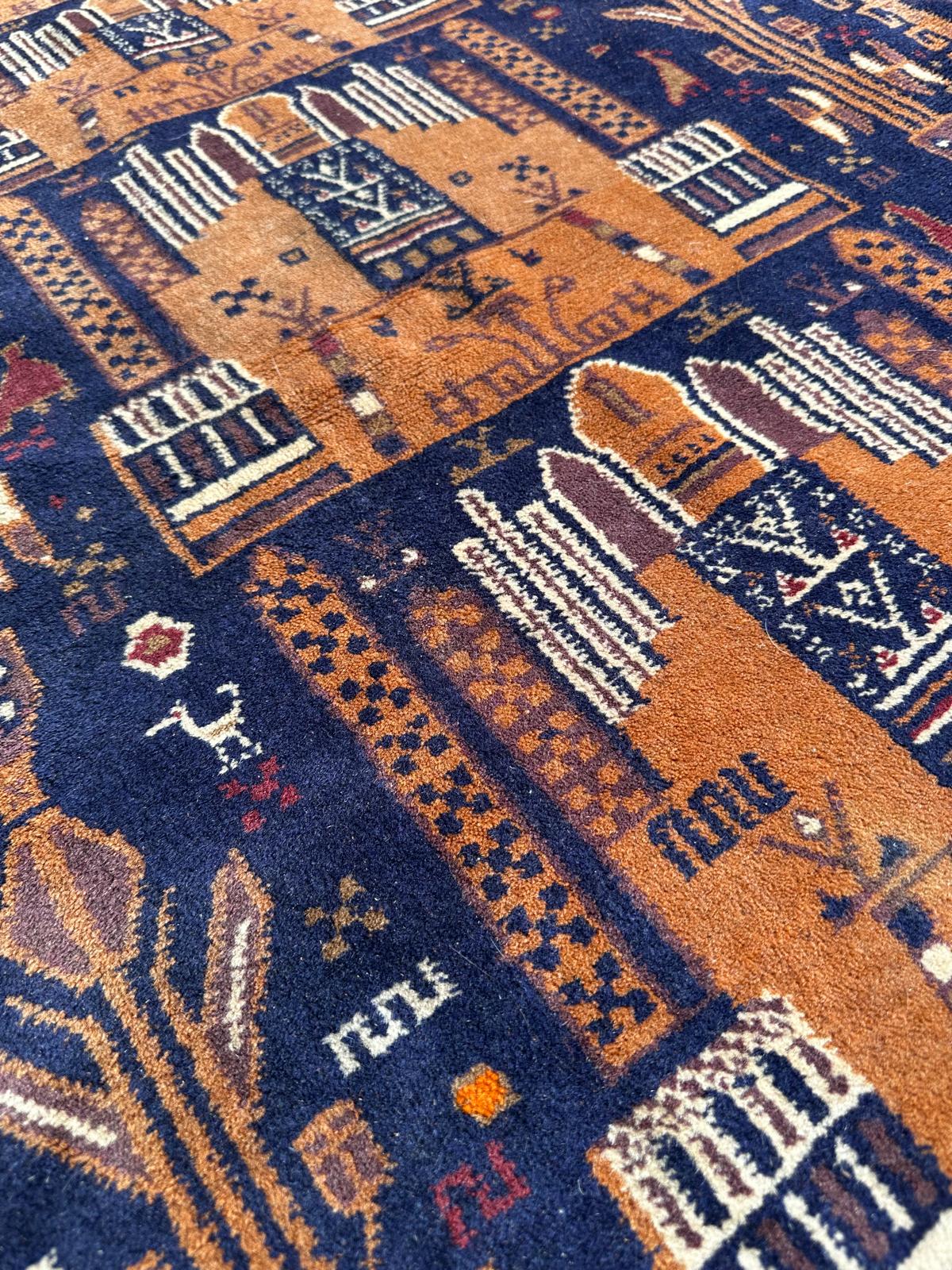 Tapis persan fait main
