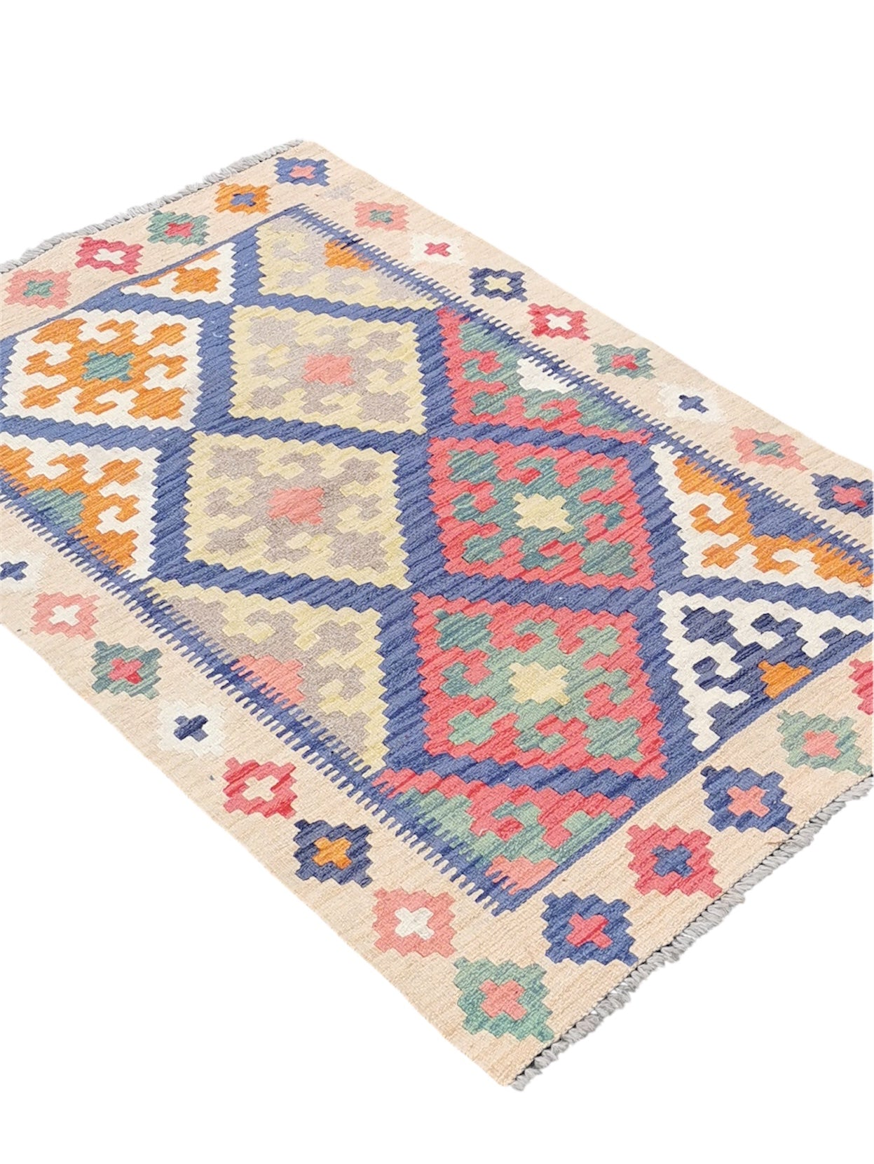 Tapis kilim fait main 1,5m x 1m