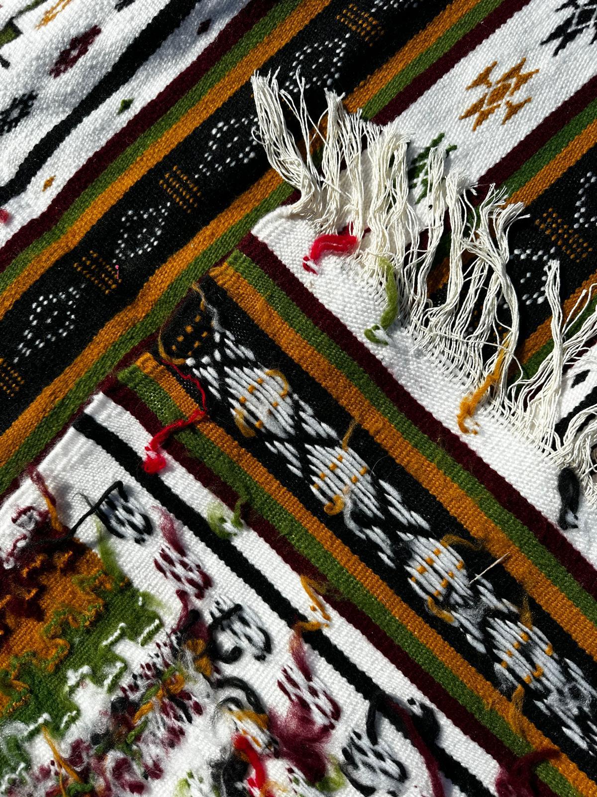 Tapis kilim fait main 2m x 3m