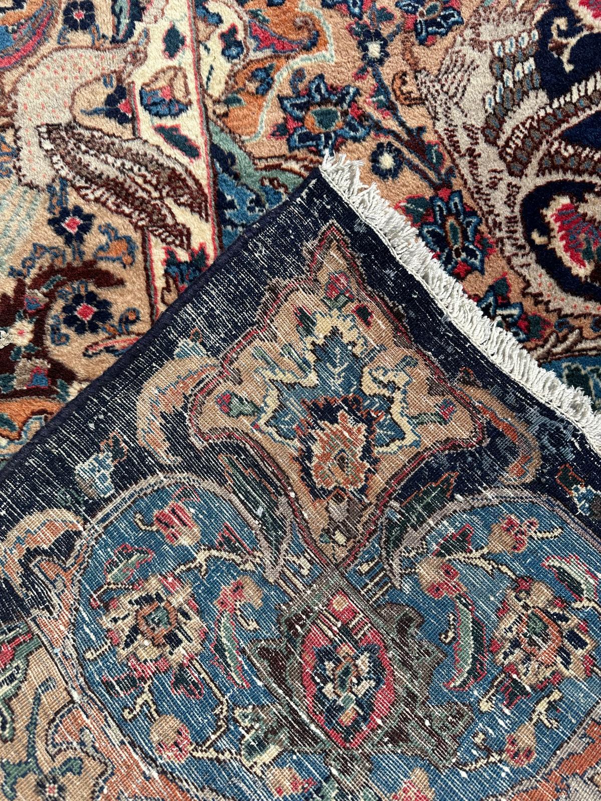 Grand tapis persan fait main 380cm x 300cm