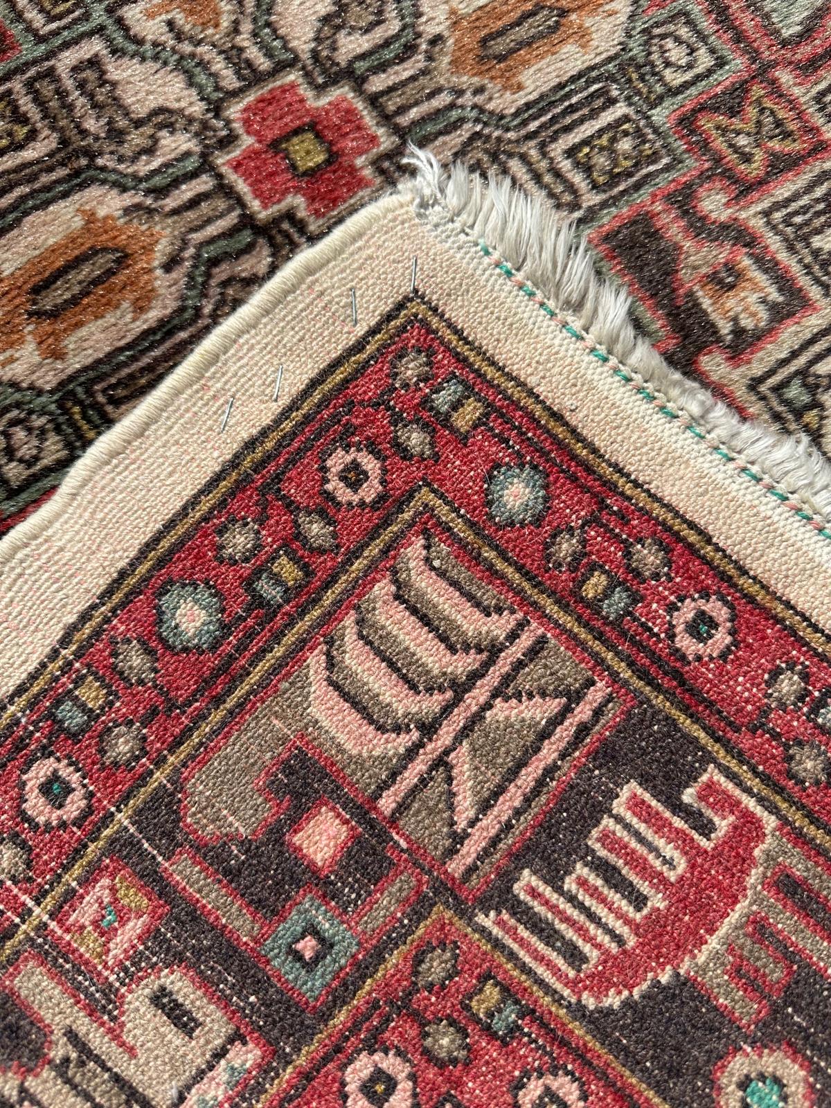 Tapis persan fait main 1,5m x 1m