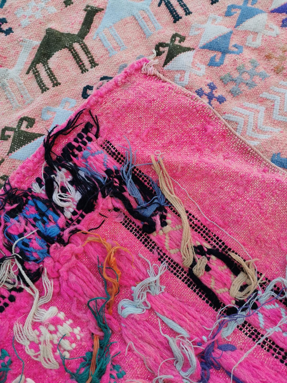 Tapis kilim fait main 140cm x 100cm