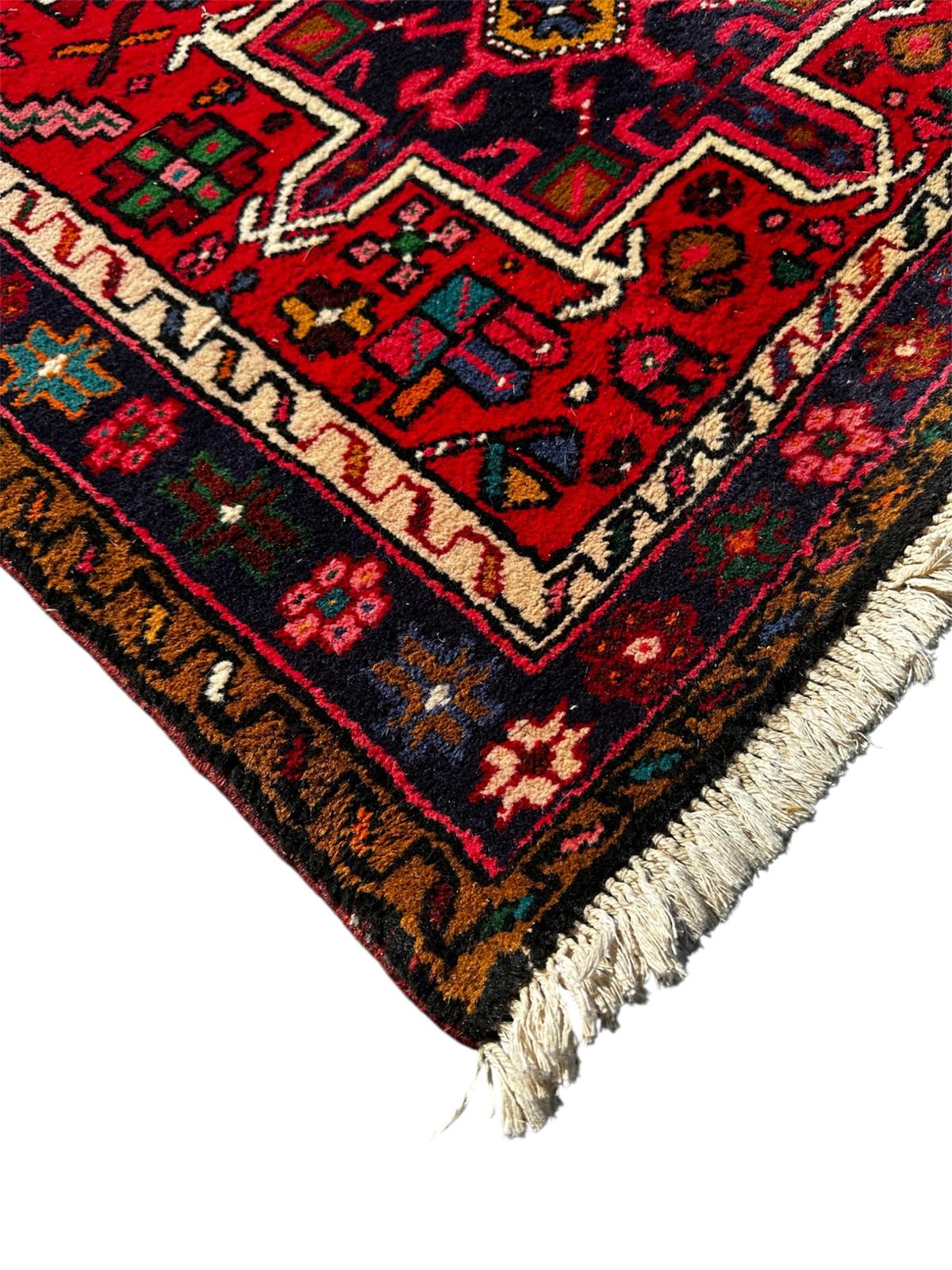 Tapis persan de couloir 6m fait main