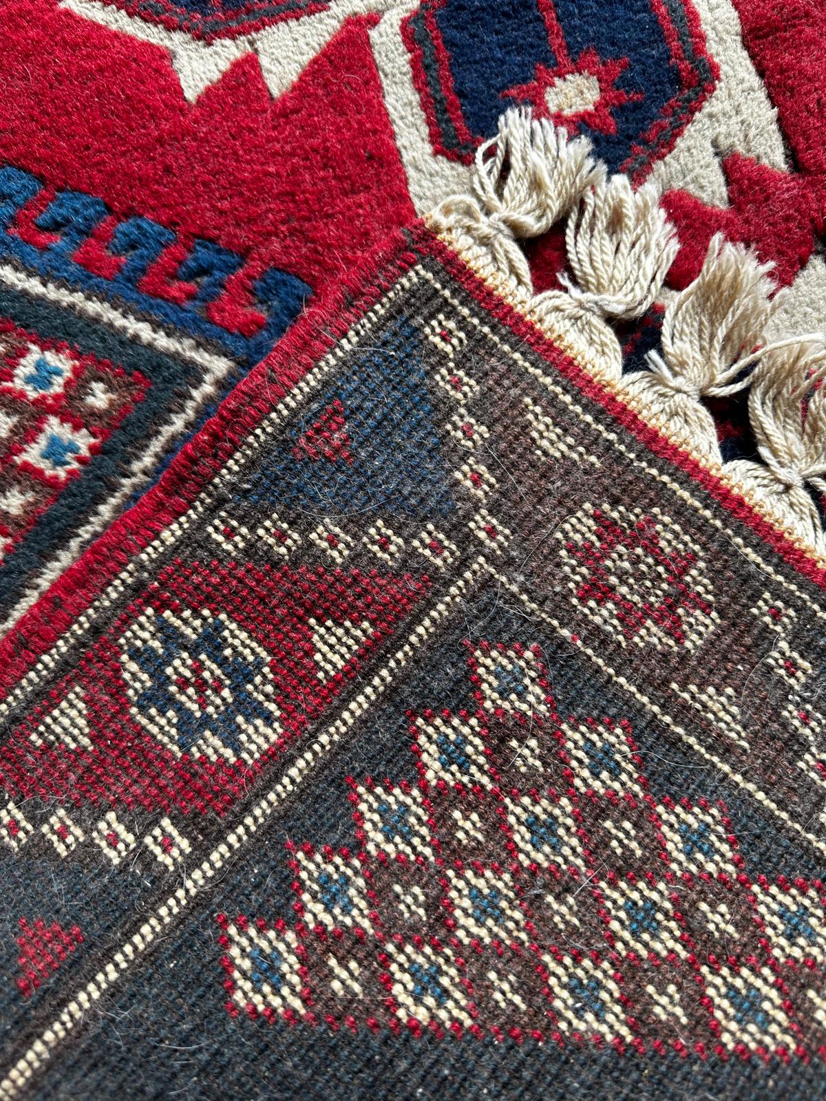 Tapis turc fait main 120cm x 80cm