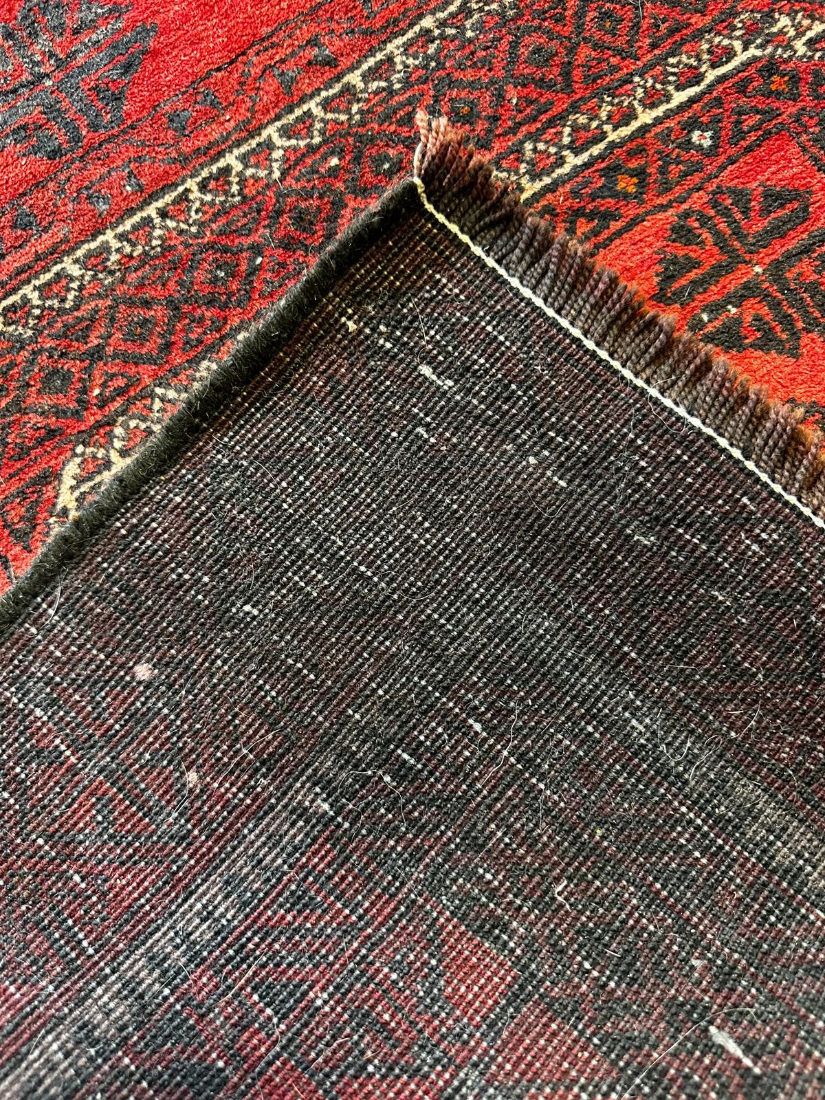 Tapis Afghan fait main 160cm x 100cm