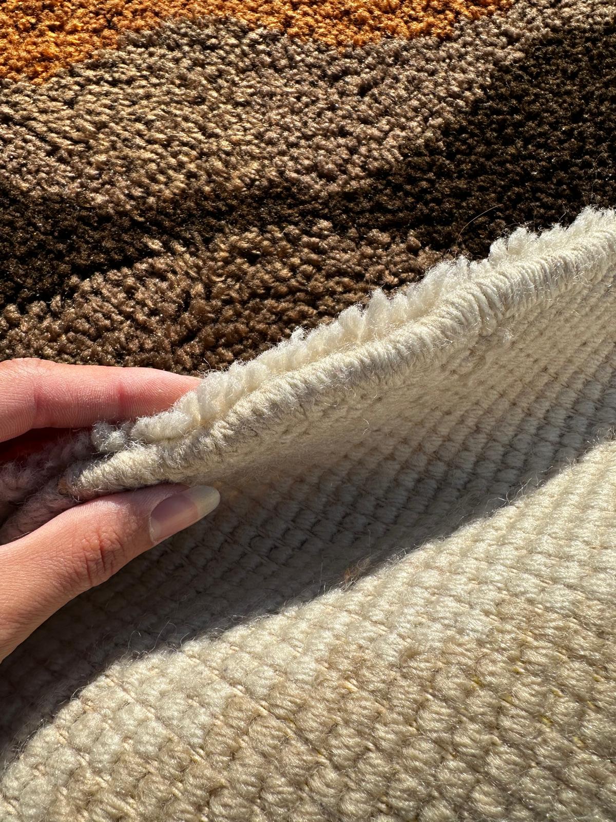 Tapis rond design 210cm de diamètre