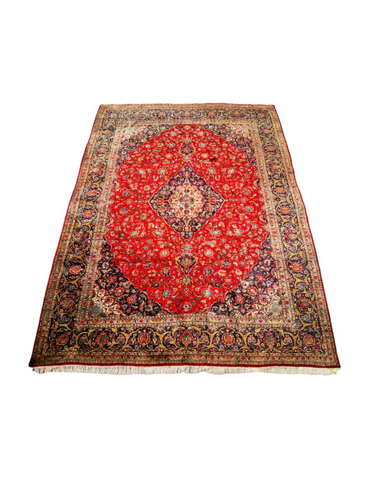 Tapis Kashan fait main - 3m x 4m