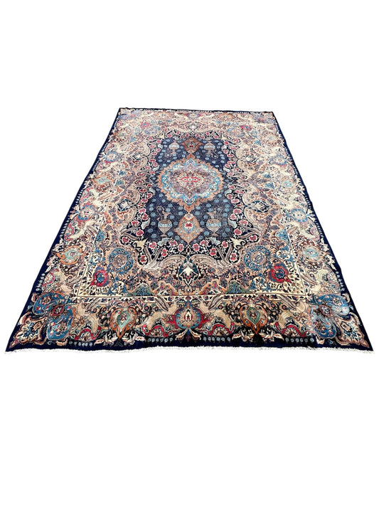 Grand tapis persan fait main 380cm x 300cm