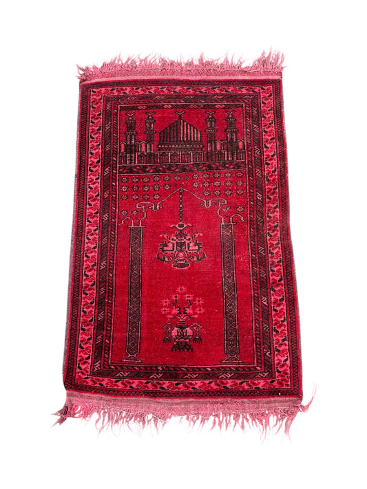 Tapis persan fait main 1,3m x 0,8m