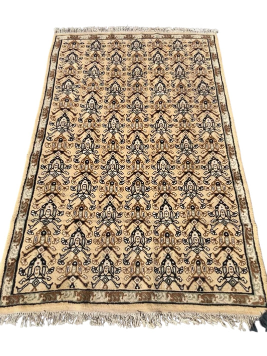Tapis Tunisien fait main 2,1m x 1,4m