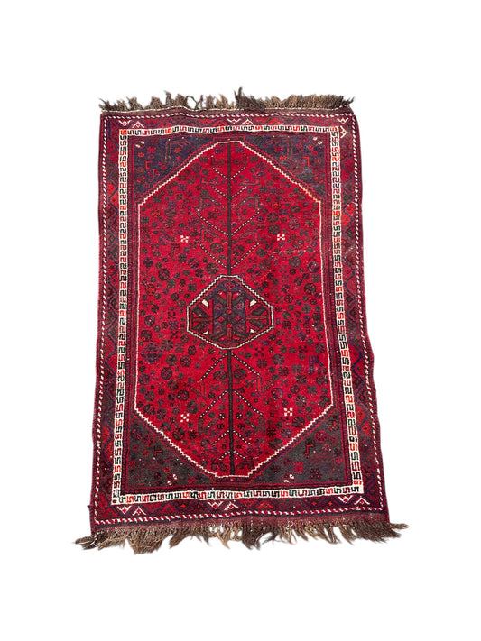 Tapis persan fait main 1,3m x 0,8m