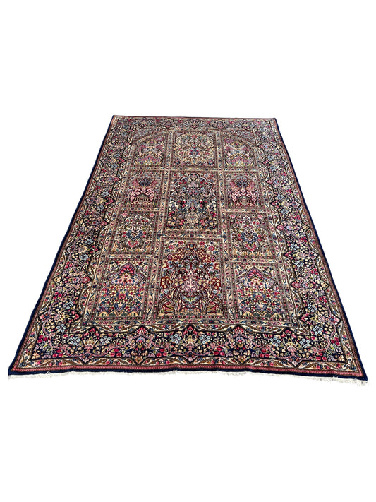Grand tapis persan fait main 2m x 3m