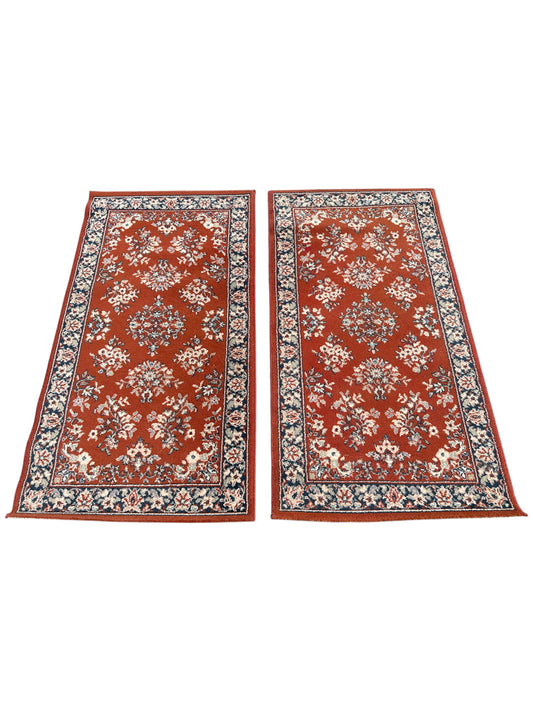 Paire de tapis de style oriental 150cm x 80cm