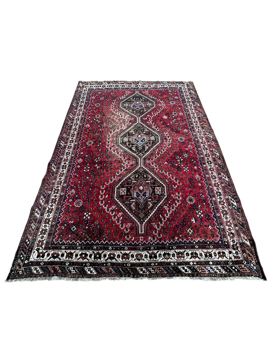 Tapis Shiraz fait main 3m x 2m